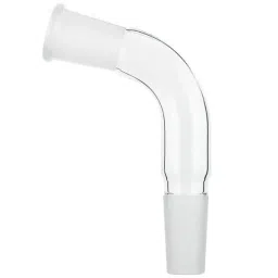 ABGIL ABG444 Borosilicate Glass Receiver Distillation Bent Adapter - Socket (B- 55) Cone (B- 55)-picture-30
