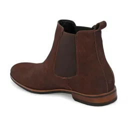 Shences Men's Brown Chelsea Boots image 4
