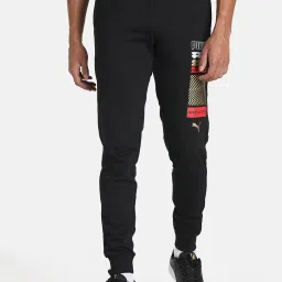 Puma Puma Black Slim Fit Printed Joggers image 1
