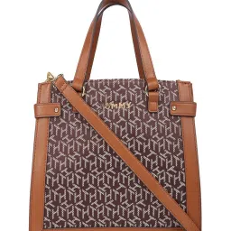 Tommy Hilfiger Brown Satchel Bag image 1