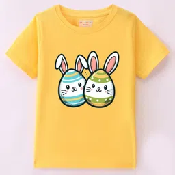 BLUSHES Kids Graphic Printed Round Neck Cotton T-shirt-picture-26