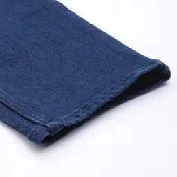 The Indian Garage Co Men Slim Fit Light Fade Stretchable Jeans image 5