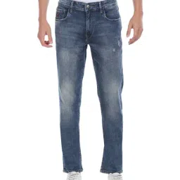 U.S. Polo Assn. Blue Slim Fit Jeans - Flexi Collection-picture-25