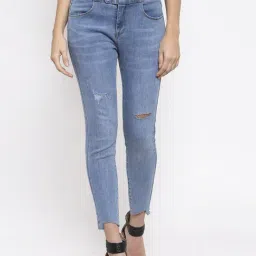 Global Republic Blue Distressed Jeans-image-54