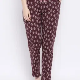 Kanvin Brown Printed Pyjamas-picture-14