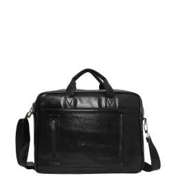 Priority Black Synthetic Large Messenger Bag image 1