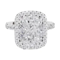 Sparkles Lab Grown Diamond 14k (585) White Gold Ring for Women-picture-25