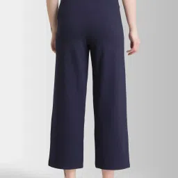 FableStreet Women LivIn Loose Fit Solid Culottes image 2