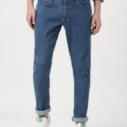 Wrangler Blue Cotton Skinny Fit Jeans image 1