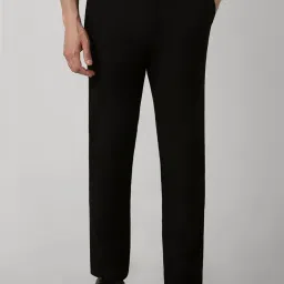 Van Heusen Black Slim Fit Trousers image 1