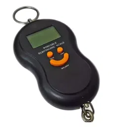 StealODeal Smiley-Black 50 kg Digital Smiley Travel Luggage Weighing Scale-picture-36