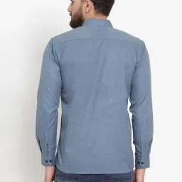 Jainish Grey Cotton Regular Fit Shirt image 2