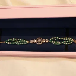 Tyaani Jewellery by Karan Johar Vanshina Polki And Diamond Loose Bracelet-picture-20