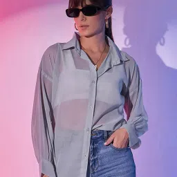 BUYNEWTREND Grey Shirt image 1