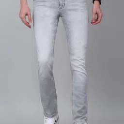 Cantabil Grey Regular Fit Jeans image 1