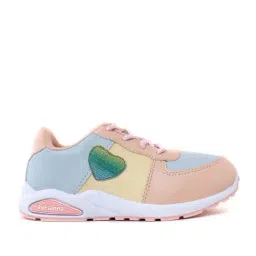 Khadim Kids Pink & Blue Casual Sneakers-picture-15