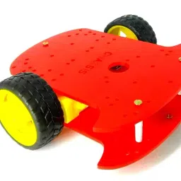 Invento ISC 652-2 2 layer 2 Wheel Smart Robot Car Chassis Kits With Battery Box-image-4