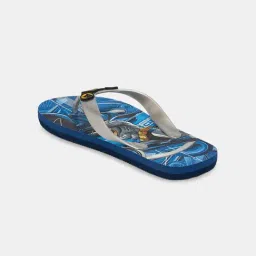 Pantaloons Junior Grey & Blue Flip Flops image 4