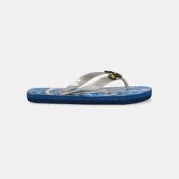 Pantaloons Junior Grey & Blue Flip Flops image 3