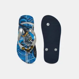 Pantaloons Junior Grey & Blue Flip Flops image 5