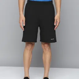 ALCIS Black Slim Fit Shorts image 1