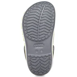 Crocs Kid's Bayaband Slate Grey Back Strap Clogs image 4