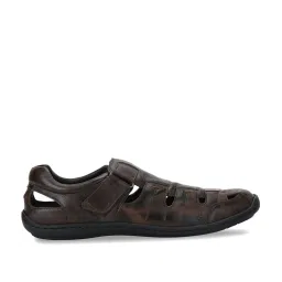 ID Men's Dark Brown Fisherman Sandals image 2