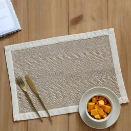 House This Mararikulam Beige Cotton Blend Placemat-picture-27