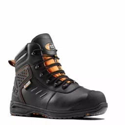 V12 Footwear V2180 Black Composite Toe Capped Unisex Safety Boot UK 12 EU 47, V2180/12-picture-25