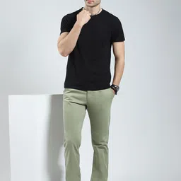 Monte Carlo Men Slim Fit Chinos Trousers image 3