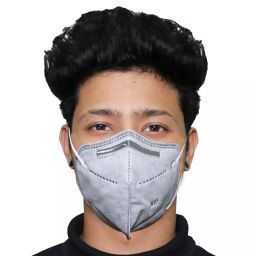 Oriley N95 5 Layer Disposable Face Mask with Nose Pin and Earloop Grey (Pack of 10 Pcs)-picture-39