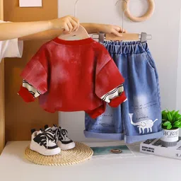 LULU & SKY Boys Printed Trousers image 3