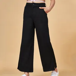 Coolsters by Pantaloons Solid Pant - Black-picture-17