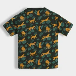 Orange Sugar 100% Cotton Knit Pack Of 3 Half Sleeves Real Heroes Text & Circus Printed Tees - Multi Colour image 4