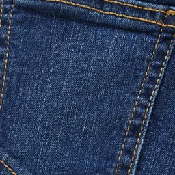 UCB Woven Full Length Solid Color Jeans - Blue image 4