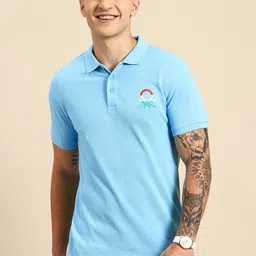 United Colors of Benetton Men Polo Collar Pure Cotton T-shirt-picture-38
