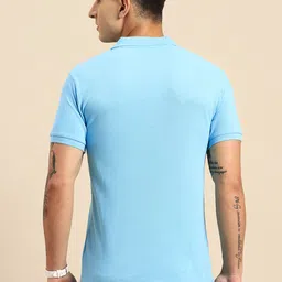 United Colors of Benetton Men Polo Collar Pure Cotton T-shirt image 2