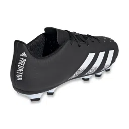 Adidas Men's PREDATOR .4 FxG Core Black Football Shoes image 5
