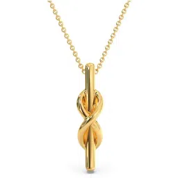 Candere by Kalyan Jewellers BIS Hallmark 14k Yellow Gold Pendant-picture-11