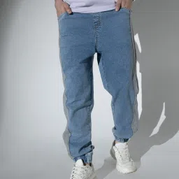 Hubberholme Blue Relaxed Fit Jogger Jeans image 1
