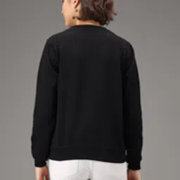 Kotty Black Round Neck Sweatshirt image 2