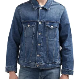 Tommy Hilfiger Blue Regular Fit Denim Jacket image 1