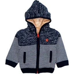 Mee Mee Kids Navy Striped Sweater image 1
