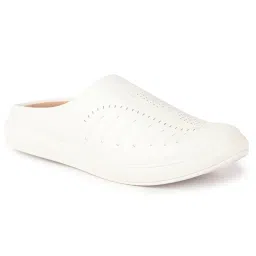 Fausto Men's White Mule Shoes image 1