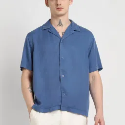 Forever 21 Navy Regular Fit Shirt image 1