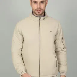 Cantabil Beige Cotton Regular Fit Jacket-picture-21