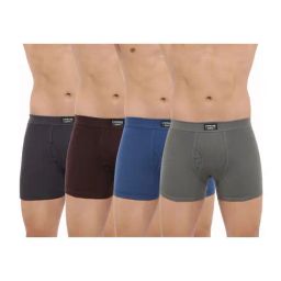 Dollar Bigboss Assorted Color Cotton Trunks (Pack Of 4)-picture-15