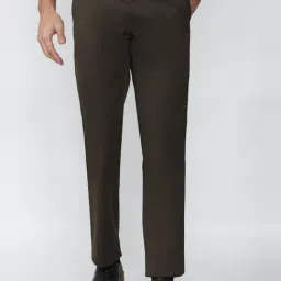 Van Heusen Brown Regular Fit Trousers-picture-41