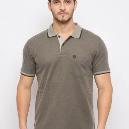 Duke Dark Grey Regular Fit Polo T-Shirt image 1