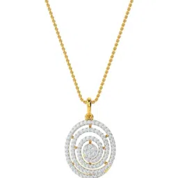 Kisna Diamond & Gold Jewellery 14k Mallory Diamond Pendant-picture-26